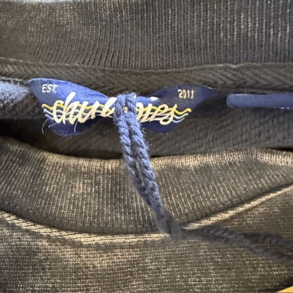 Chubbies Men's Black to Basic Crewneck Sweatshirt Charcoal Size Small NWT - Picture 9 of 15